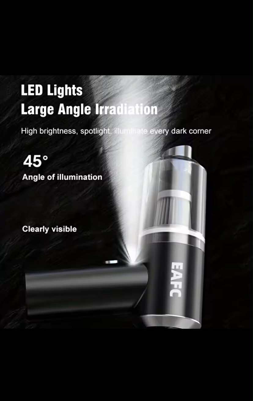 MiniClean - Bezprzewodowy Mini Odkurzacz 4w1